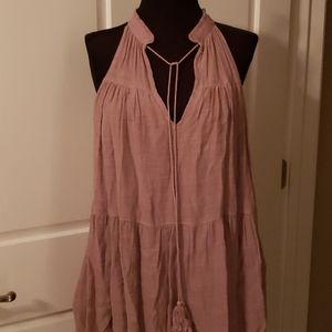 NWT Mauve Boho sleeveless tunic